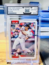 2026 Topps Series 2 Chase DeLauter Rookie GMG Graded 10 Gem Mint ?? RC #458