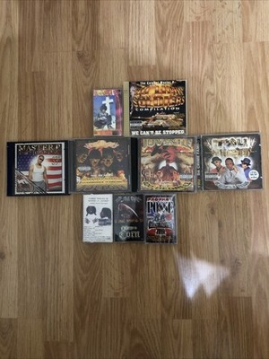 Vintage Gangster Rap CDs and cassettes 1995 Gangsta Pat Deadly Verses & Other