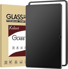 2-Pack Tempered Glass Screen Protectors for Galaxy Tab S10/S9 12.4" - Anti-Glare
