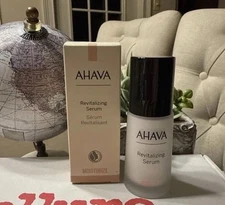 AHAVA Revitalizing Serum Dead Sea 1oz/30mL FULL SZ SEALED BOX $62 K1 T1