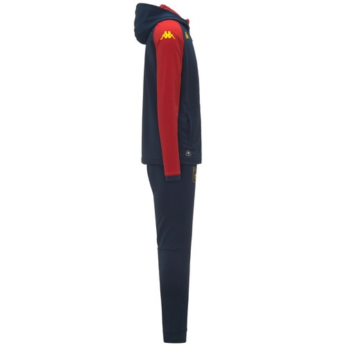 TRAININGSANZUG Herren/Jungen CFC GENOA 25/26 in INTERLOCK Mod. MOXANA PRO - Bild 2 von 4