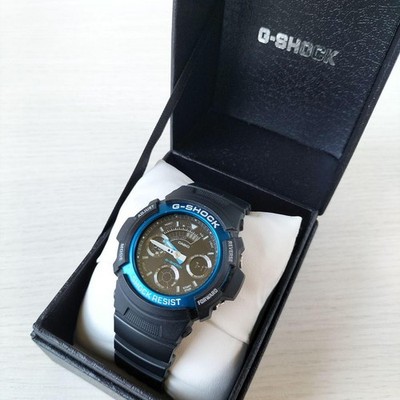 CASIO G-SHOCK AW-591, with original box, quartz movement, fully functional.