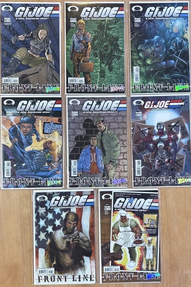 G.I. Joe: Frontline (IMAGE Comics) (2002) NEAR FULL RUN Larry Hama Jurgens NM! - Image 2 of 2