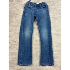 Levi's Jeans Boys 8 Regular Blue 511 Slim Fit Adjustable Waist Stretch Denim