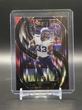 2024 Panini Select - Premier Level Aaron Jones #102 Black & Red Shock Prizm