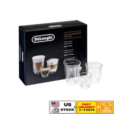 Double Walled Thermo Espresso Cappuccino Latte Macchiato Glasses Set of 6 New