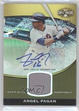 2011 Topps Triple Threads Unity Relic Gold 23/25 Angel Pagan #TTUAR-52 Auto 2x6