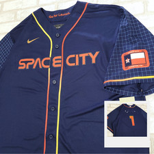 Nike MLB Houston Astros Space City Connect Correa 1 Baseball Jersey Mens XL Flaw