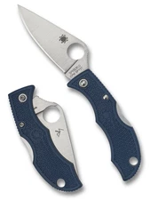 Spyderco Knife LadyBug 3 LPCBL3 Cobalt Blue FRN CPM SPY27 Steel Pocket Knives