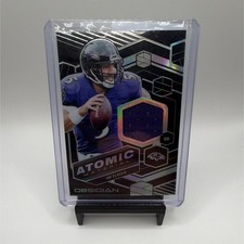 2018 Panini Obsidian Atomic Material Relics Joe Flacco #AM-11 /100 Ravens MEM