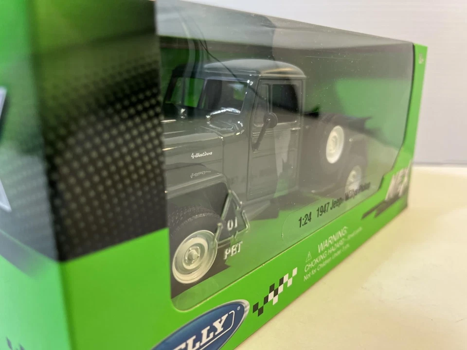 1947 Willy's Pickup Diecast Model Car: 1/26 Scale, New in the Box By Welly - Image 4 of 4