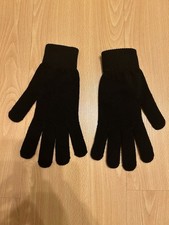 Brand New H&M Unisex Black Gloves