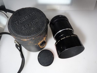 VINTAGE PENTAX Super Multi Coated SMC TAKUMAR 105mm F/2.8 Lens.READ