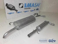 Imasaf Auspuffset Ab Kat für Skoda Octavia 1.4 (1U2) 1999-2001 | MSD + ESD