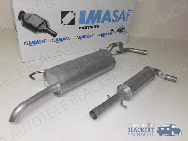 Imasaf Auspuffset Ab Kat für Skoda Octavia 1.4 (1U2) 1999-2001 | MSD + ESD-image