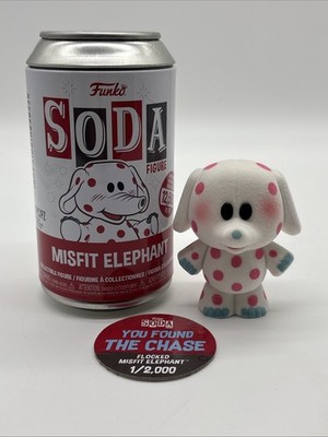 Funko Soda Rudolf The Red Nosed Reindeer - Misfit Elephant CHASE 1/2000 Rare HTF