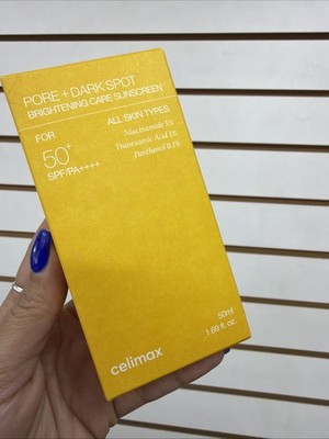 Celimax Pore + Dark Spot Brightening Care Sunscreen SPF50+ PA++++ (50ml)