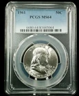 1961 50C Franklin Half Dollar PCGS MS64 #7371
