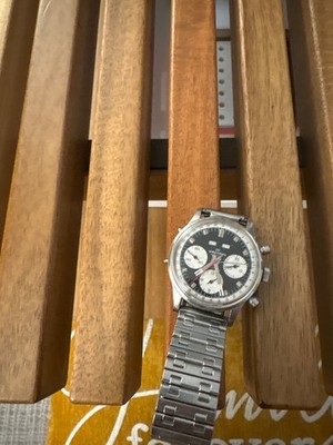 Wakmann Stainless Steel Gigandet Triple Calendar Chronograph Ref. 1309 c. 1960 s