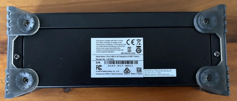 Aten CS1922 KVMP Switch 4K DP/Audio/USB3.0 Surround Sound Audio - Bild 4 von 4