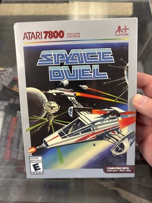 Space Duel Atari 7800 2600+ 7800+ 7800 Sealed Remake Video Game Cartridge