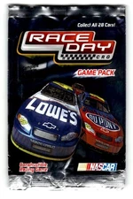 EMPTY Wrapper Race Day CRG Trading Card 