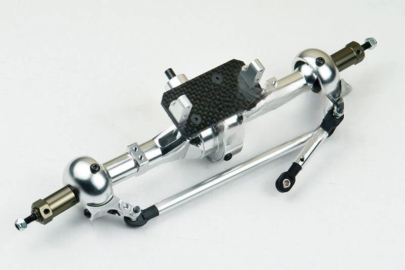 Alloy Wheel Hub Widener w/ Axle Shaft for 1/10 CC01 AX10 SCX10 RC4WD RC Crawler - Image 2 of 3