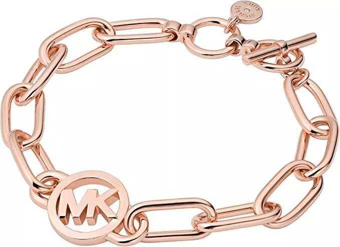 Michael Kors Women's Logo Love Slider Chain Bracelet - 7