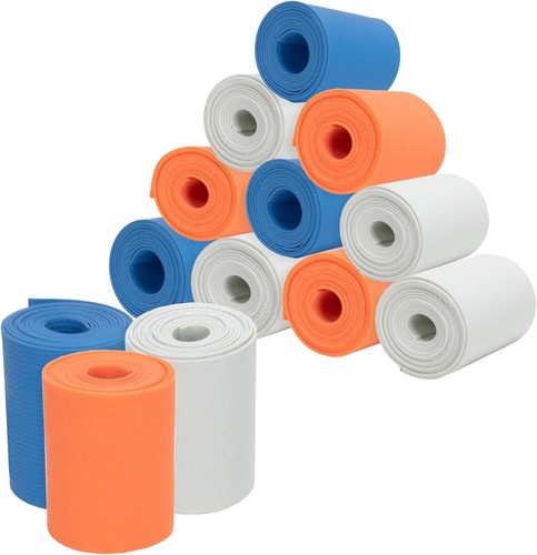 Disposable Tourniquet Bands, 1in x 18in long, Pack of 10, Pre-Cut, Multi-Color - 第 1/8 張圖片