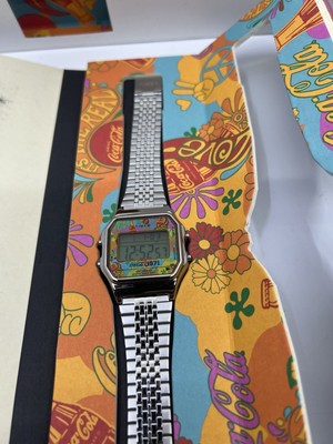 Timex T80 x Coca-Cola 1971 Unity Collection Silver Unisex Watch  