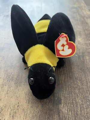 Ty Beanie Babies BUMBLE THE BEE 3RD/1ST GEN tush