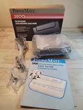 Phone Mate 3800 Telephone Answering Machine  New