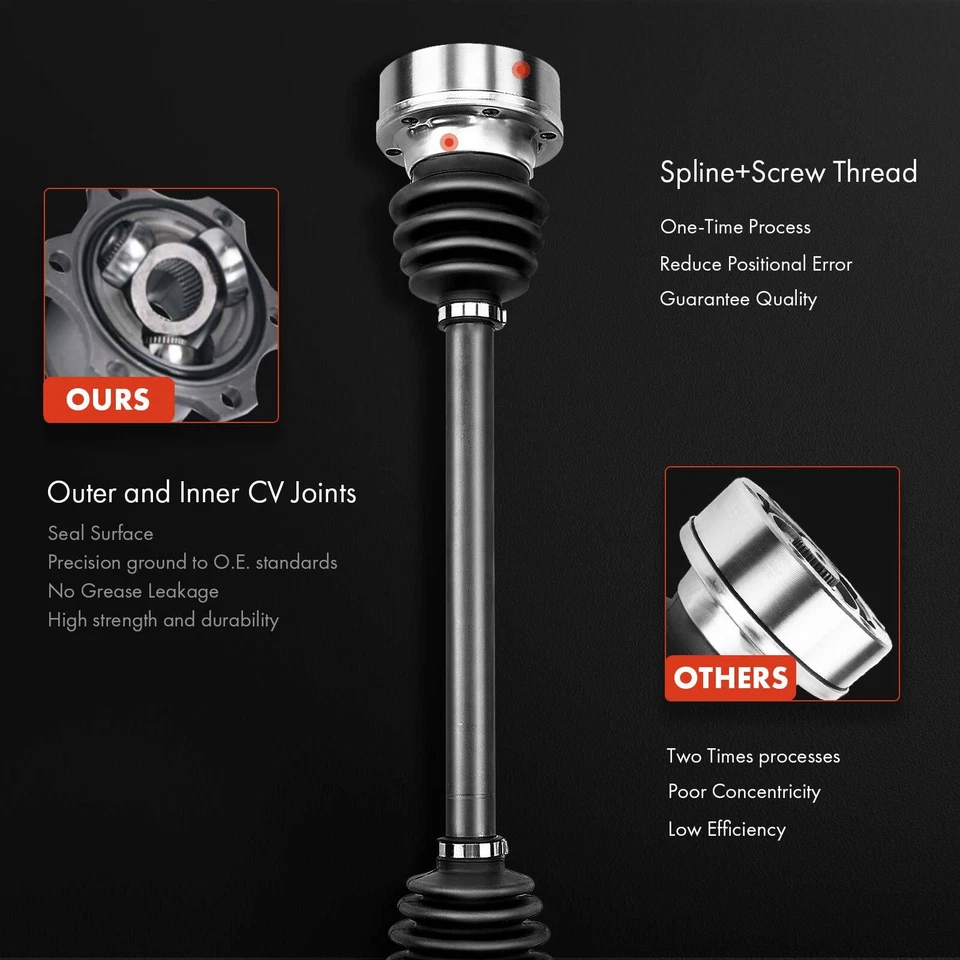 Conjunto de eje CV delantero izquierdo y derecho de 2 piezas para Lexus ES300 RX300 Toyota Camry 3,0 L Foto 4 de 4