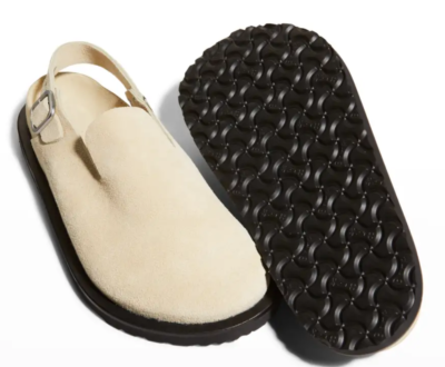 NEW NIB Jil Sander x Birkenstock Berlin Suede Clogs Mules - Sz EU