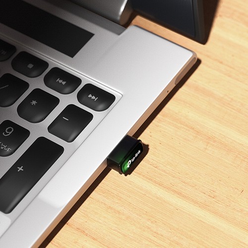 TP-Link AC1300 Nano USB-Adapter MU-MIMO Dual-Band Wi-Fi 5 Windows Mac - Bild 2 von 4