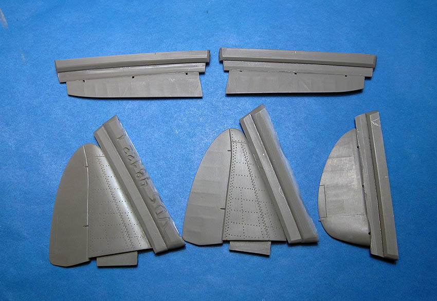 Vector Resin 1/48 scale Control Surfaces for the MiG-3 by Trumpeter - VDS48122 Vector Resin 1/48 scale Control Surfaces for the MiG-3 by Trumpeter - VDS48122