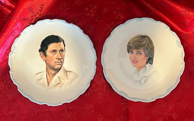 Charles & Diana Royal Albert Plate Set