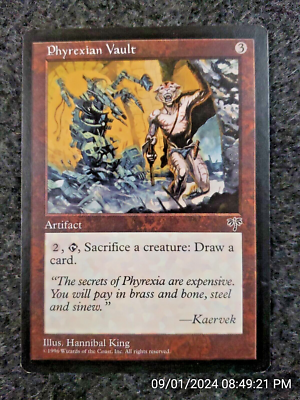 1x Phyrexian Vault - The List MTG The List NM Magic Regular (DS3D1H6) | eBay