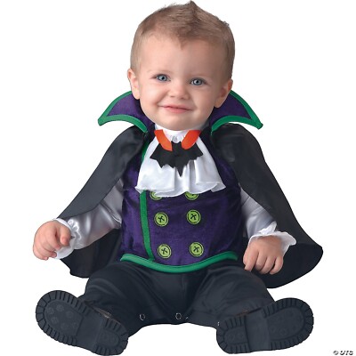 Super Cute Infant 6-12 mos Count Vampire Halloween Costume Fantasia Vampiro 