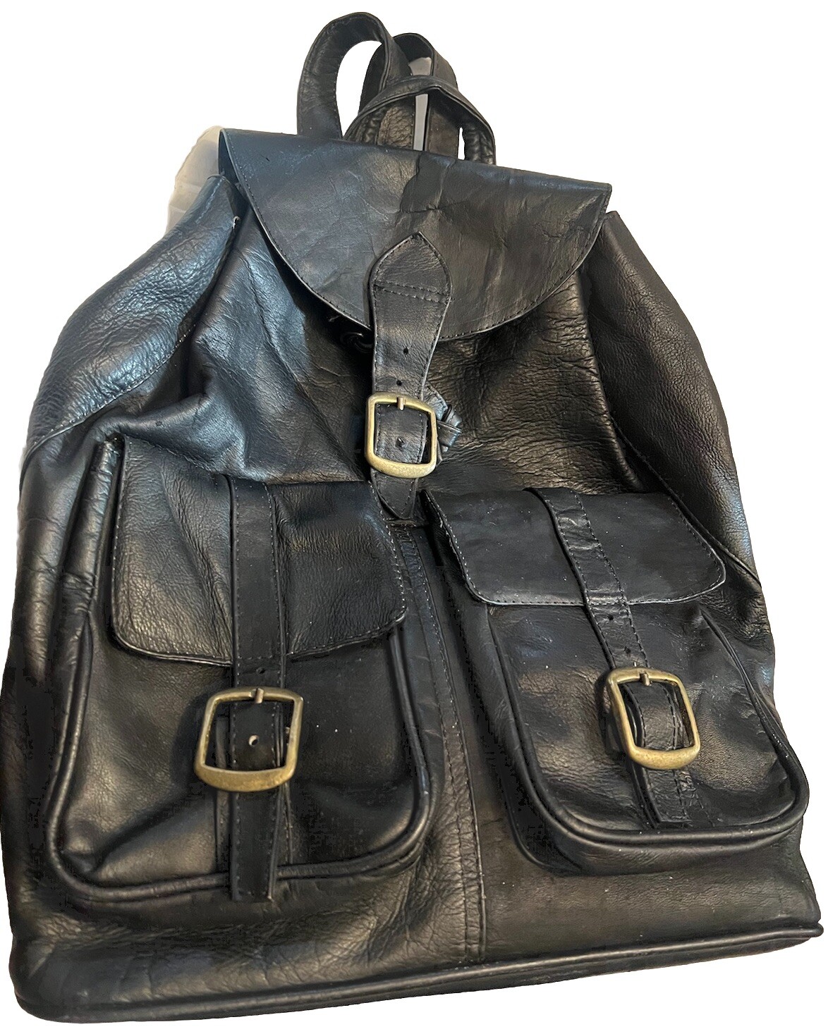 BUCKLES UNKNOWN BACKPACK 2FRONT POCKETS DRAWSTRIN… - image 5