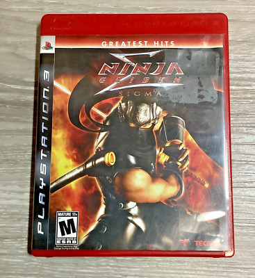Ninja Gaiden Sigma CIB Playstation 3 PS3 Video Game Complete Clean Greatest Hits