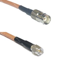 RG400 BNC FEMALE to SMA MALE RF Cable FAST-SHIP LOT