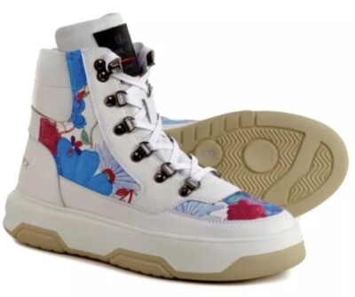 NEW Bogner LoveShackFancy High Top Ottawa Boots Sneakers Shoes 38euro/7USA $650