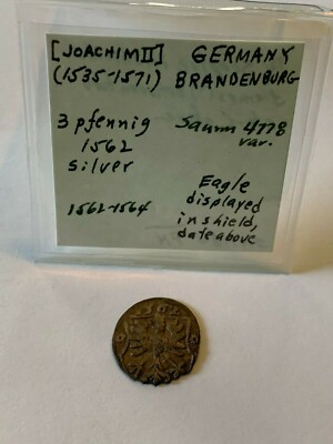 Outstanding Scarce 13th -16th Century German States Coin  Rare Attic Stash 