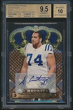 2011 Crown Royale Anthony Castonzo RC Rookie GOLD #/499 BGS 9.5 Auto 10 BCU #109