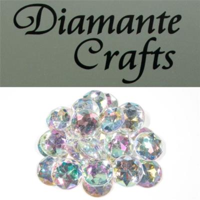 200 x 6mm Mixed Colours Diamante Loose Round Flat Back Rhinestone Craft Gems