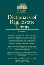 Dictionary of Real Estate Terms (Barron's Business Dictionaries) - VERY GOOD