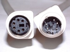Lot10pk 6ft 6pin MD/Mini DIN Male Female Extension Camera/Cam/Video/Power Cable