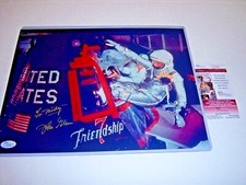 JOHN GLENN ASTRONAUT,SENATOR JSA/COA SIGNED 11X14 PHOTO
