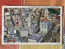 Aerial View of Terminal Area, Cleveland, Ohio